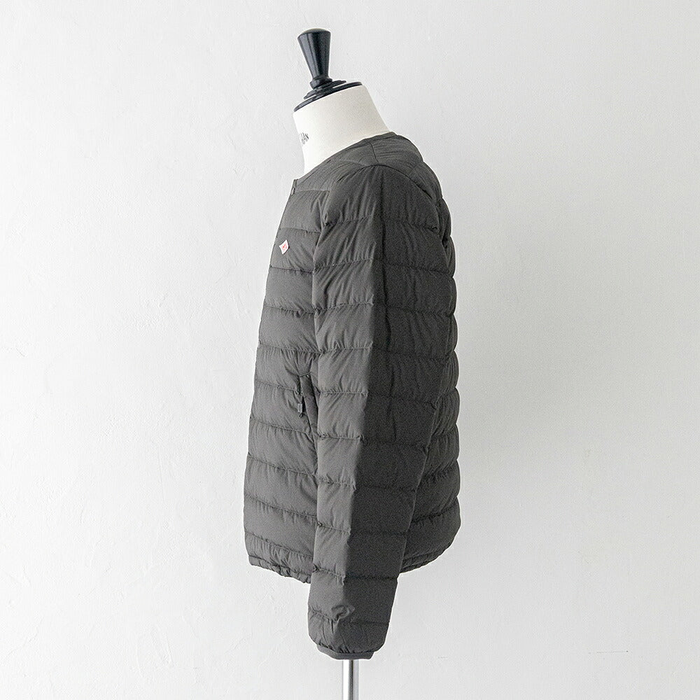 ダントン クルーネック インナーダウンジャケット (DT-A0025 RRT) NYLON TAFFETA INNER DOWN CREWNECK JACKET DANTON(メンズ)