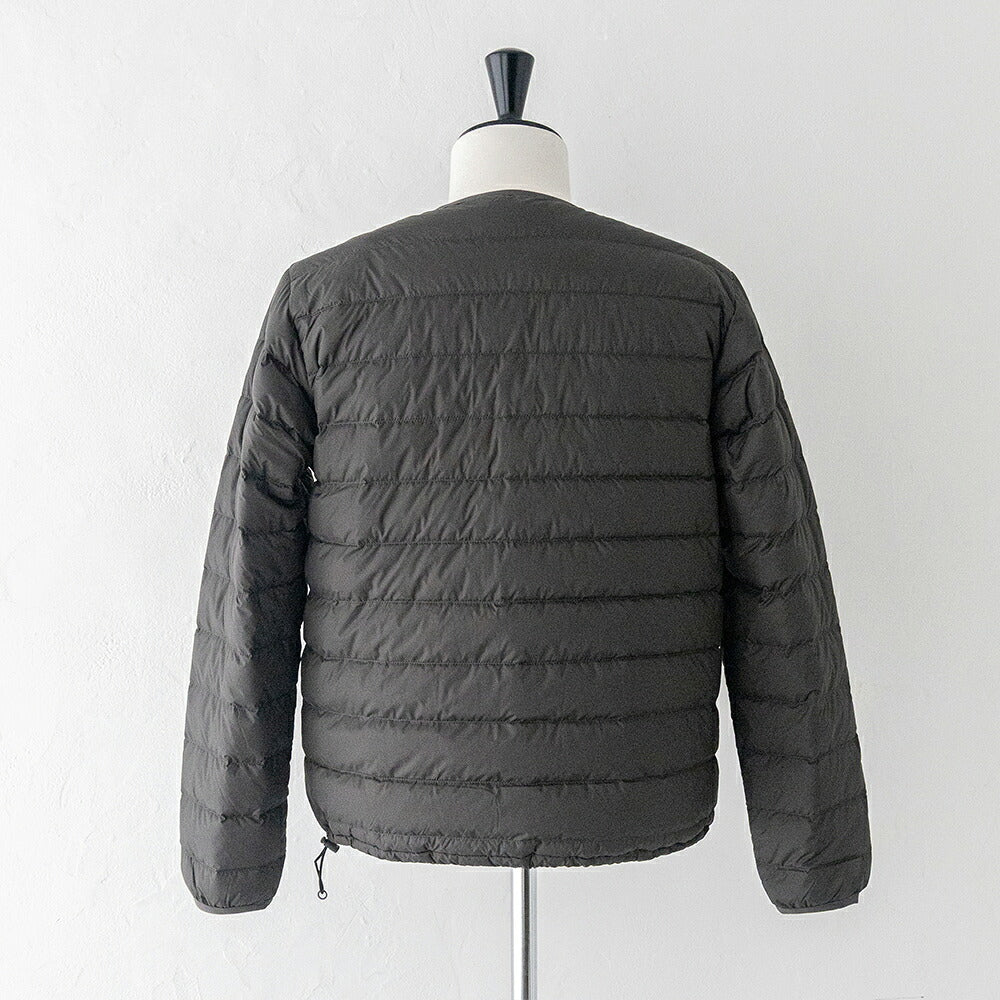 ダントン クルーネック インナーダウンジャケット (DT-A0025 RRT) NYLON TAFFETA INNER DOWN CREWNECK JACKET DANTON(メンズ)