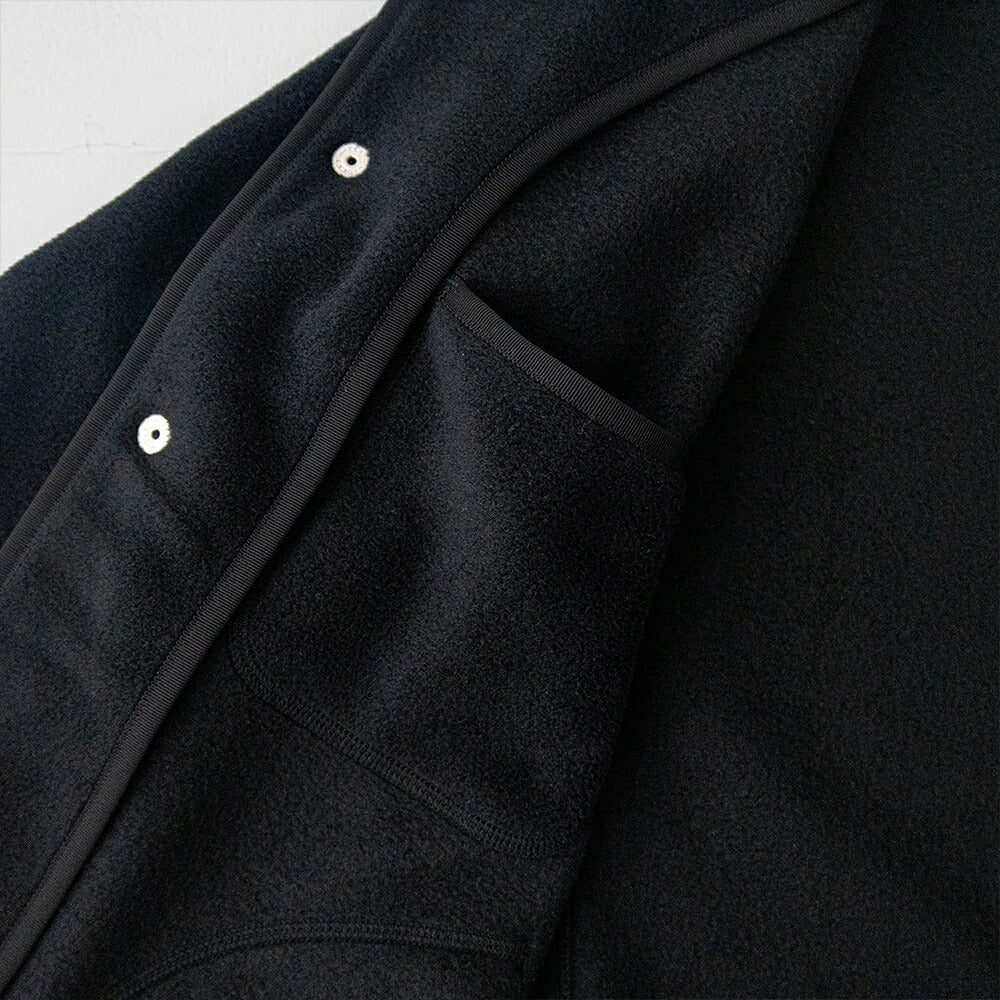 ダントン フリース カラーレスジャケット (JD-8939) FLEECE COLLARLESS JACKET DANTON(メンズ)