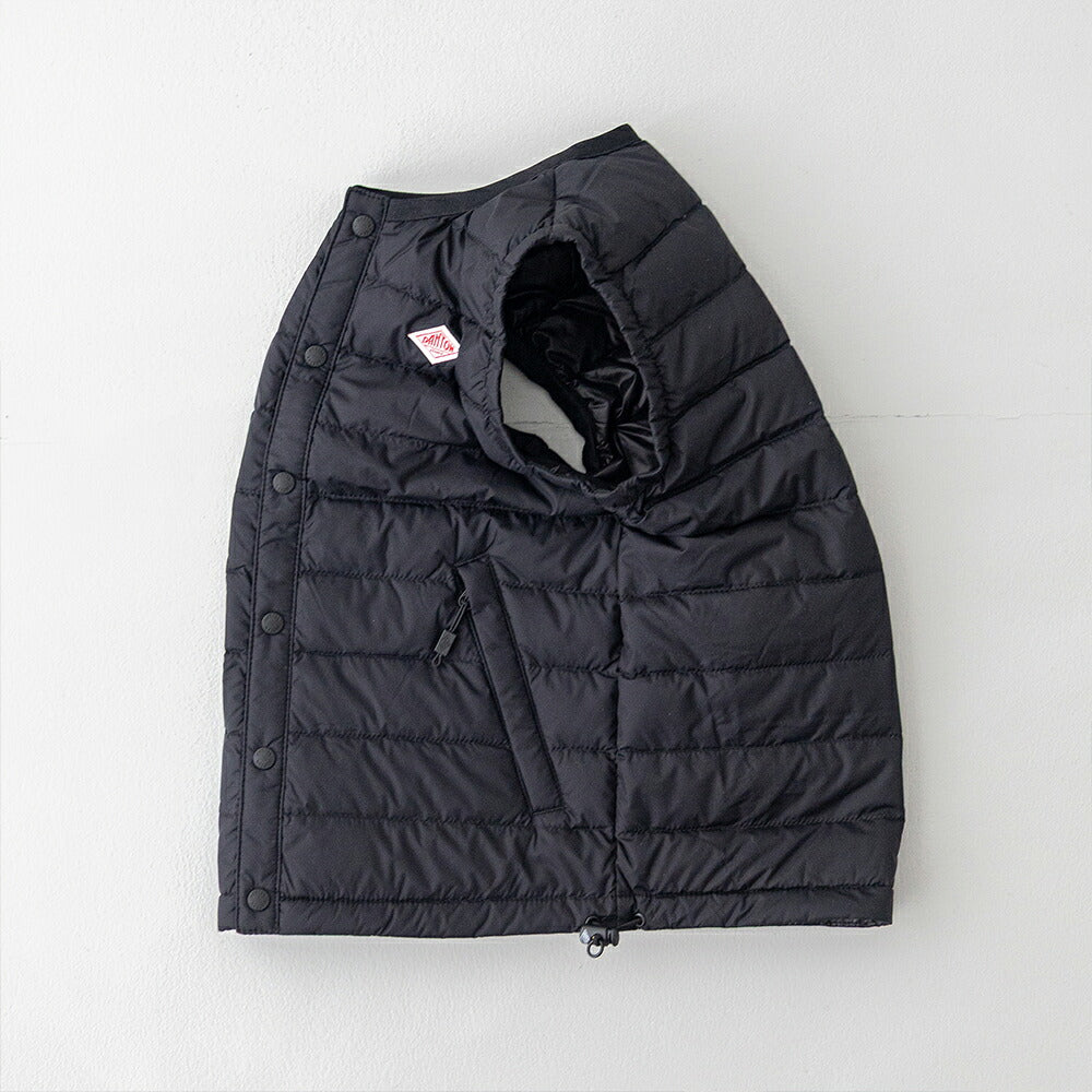 ダントン キッズ インナーダウンベスト (DT-A0048 RRT) NYLON TAFFETA KIDS INNER DOWN CREWNECK VEST DANTON(キッズ)