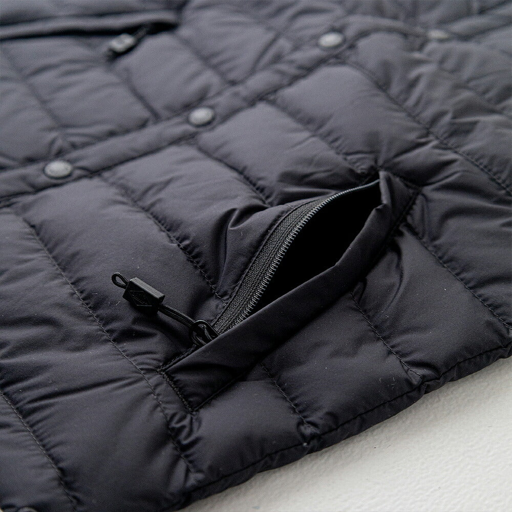 ダントン キッズ インナーダウンベスト (DT-A0048 RRT) NYLON TAFFETA KIDS INNER DOWN CREWNECK VEST DANTON(キッズ)