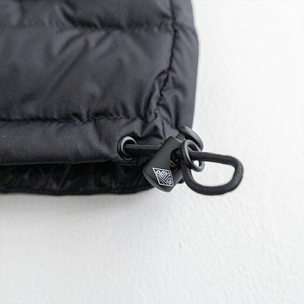 ダントン クルーネックインナーダウンベスト (DT-A0002 RRT) NYLON TAFFETA INNER DOWN CREWNECK VEST DANTON(レディース)