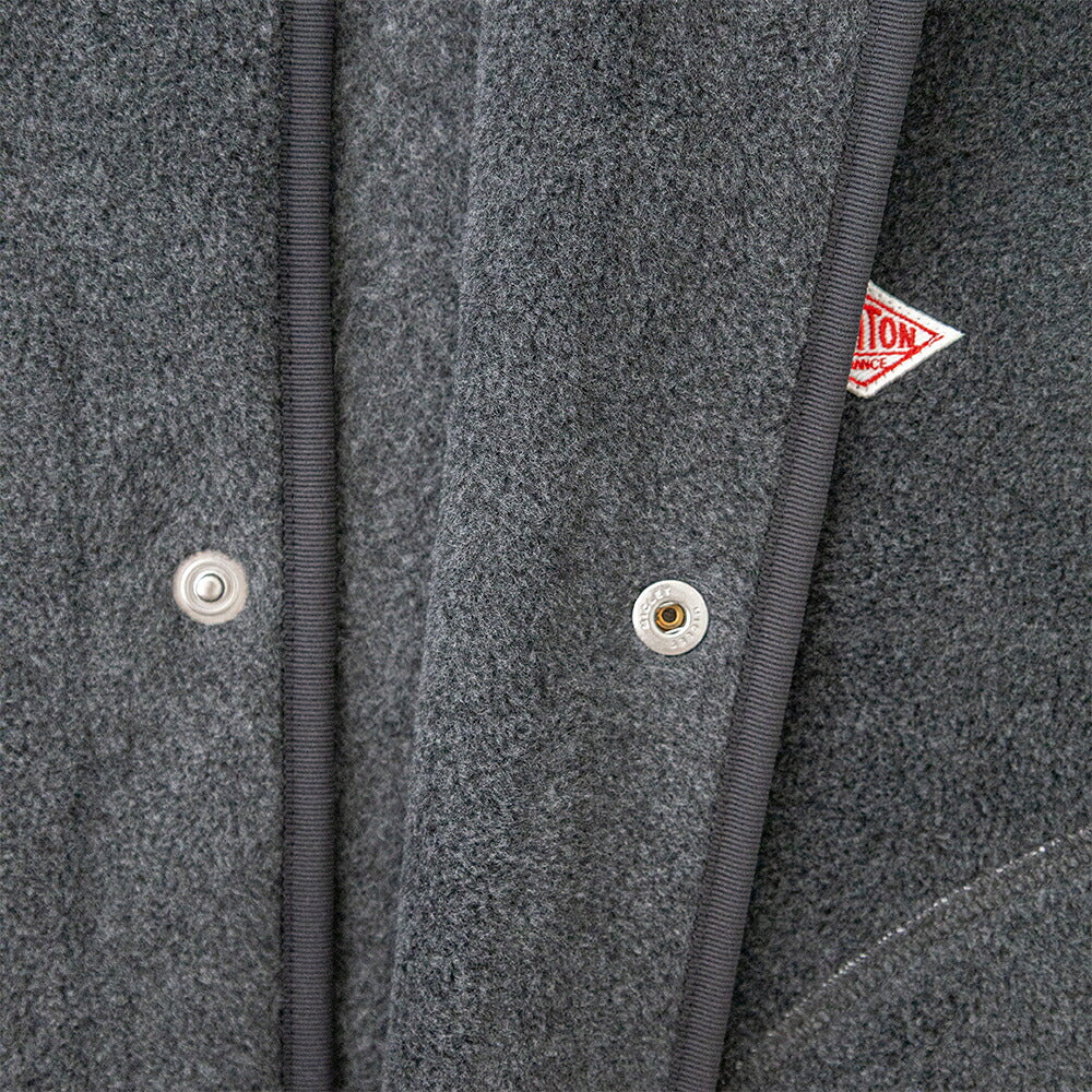 ダントン フリース カラーレスベスト (DT-A0521) FLEECE COLLARLESS VEST DANTON(レディース)
