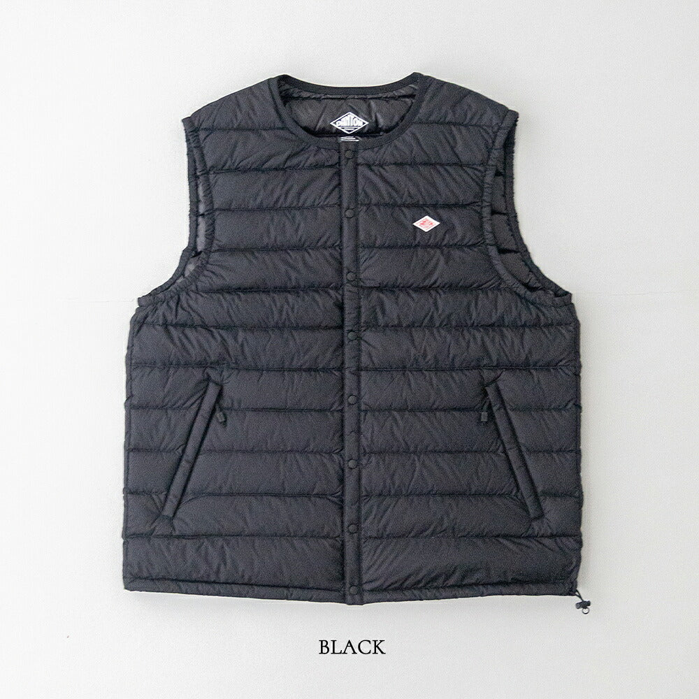 ダントン インナーダウンベスト (DT-A0026 RRT) NYLON TAFFETA INNER DOWN CREWNECK VEST DANTON(メンズ)