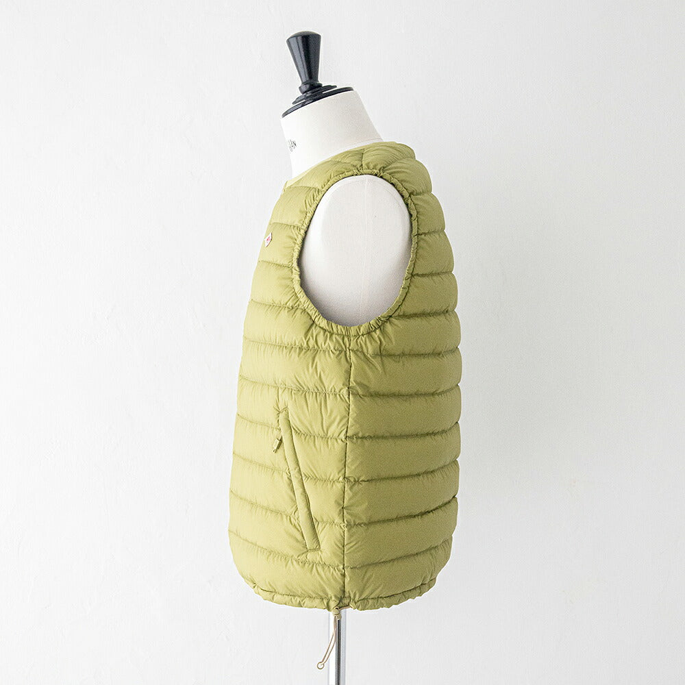 ダントン インナーダウンベスト (DT-A0026 RRT) NYLON TAFFETA INNER DOWN CREWNECK VEST DANTON(メンズ)