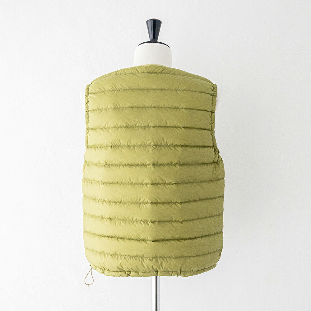 ダントン インナーダウンベスト (DT-A0026 RRT) NYLON TAFFETA INNER DOWN CREWNECK VEST DANTON(メンズ)