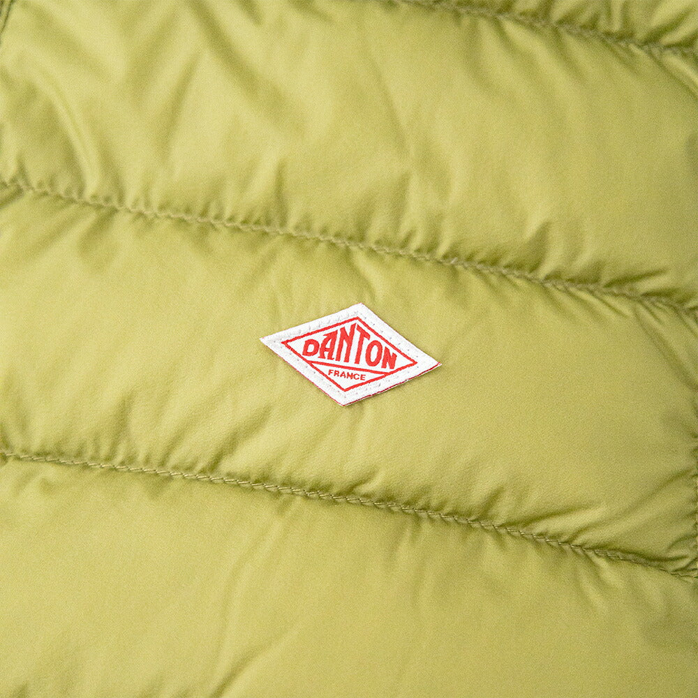 ダントン インナーダウンベスト (DT-A0026 RRT) NYLON TAFFETA INNER DOWN CREWNECK VEST DANTON(メンズ)
