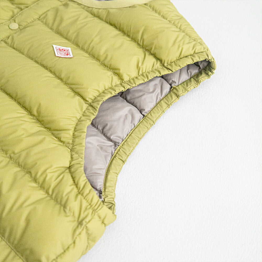 ダントン インナーダウンベスト (DT-A0026 RRT) NYLON TAFFETA INNER DOWN CREWNECK VEST DANTON(メンズ)