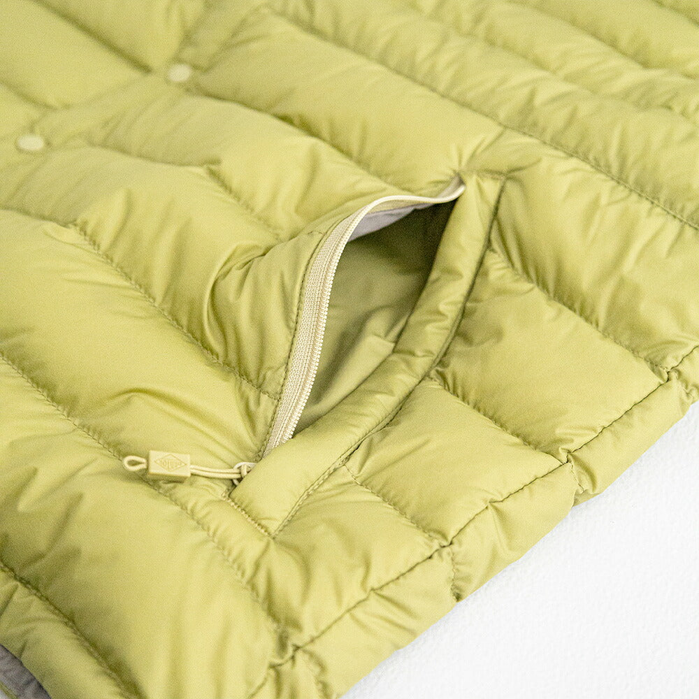 ダントン インナーダウンベスト (DT-A0026 RRT) NYLON TAFFETA INNER DOWN CREWNECK VEST DANTON(メンズ)