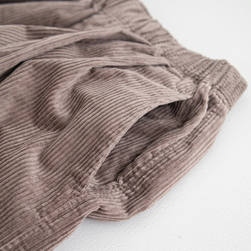 ダントン コーデュロイ イージーストレートパンツ (DT-E0318 CDU) 8W CORDUROY EASY PANTS DANTON(レディース)