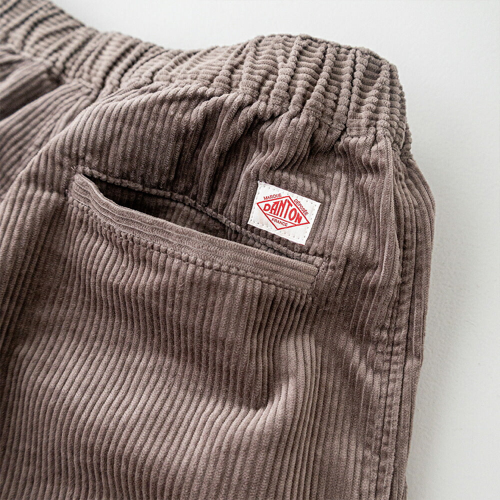ダントン コーデュロイ イージーストレートパンツ (DT-E0318 CDU) 8W CORDUROY EASY PANTS DANTON(レディース)