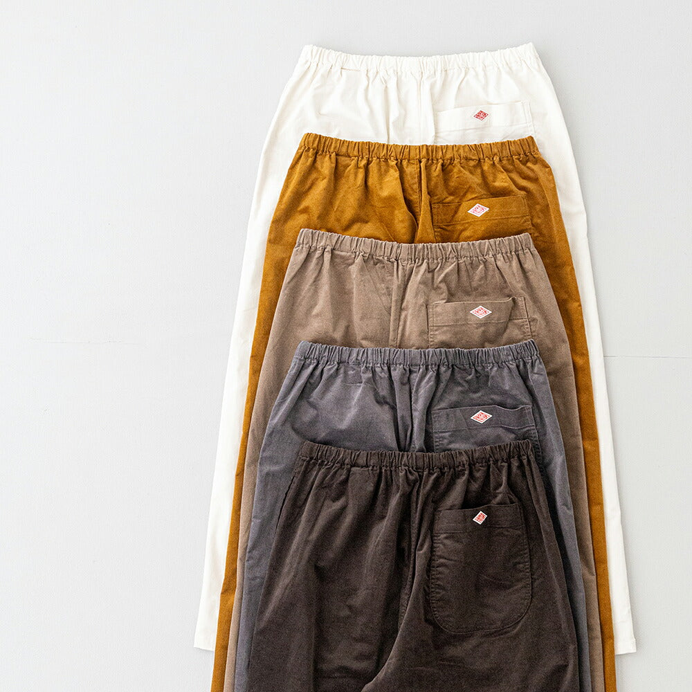 ダントン ストレッチコーデュロイ イージーパンツ (JD-2540 SRC) 28W STRETCH CORDUROY EASY PANTS DANTON(レディース)
