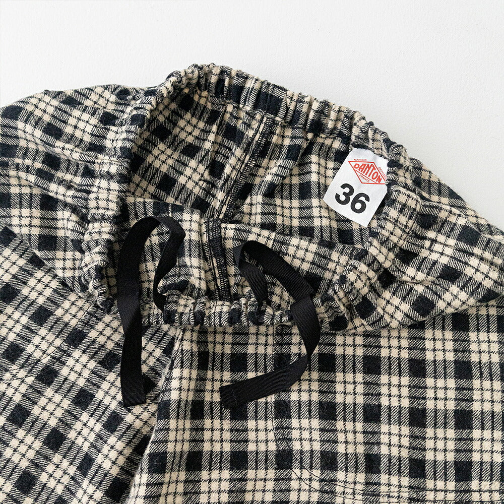 ダントン リファインウール イージーパンツ (JD-2540 WRF) 2/48 REFINE WOOL EASY PANTS DANTON(レディース)