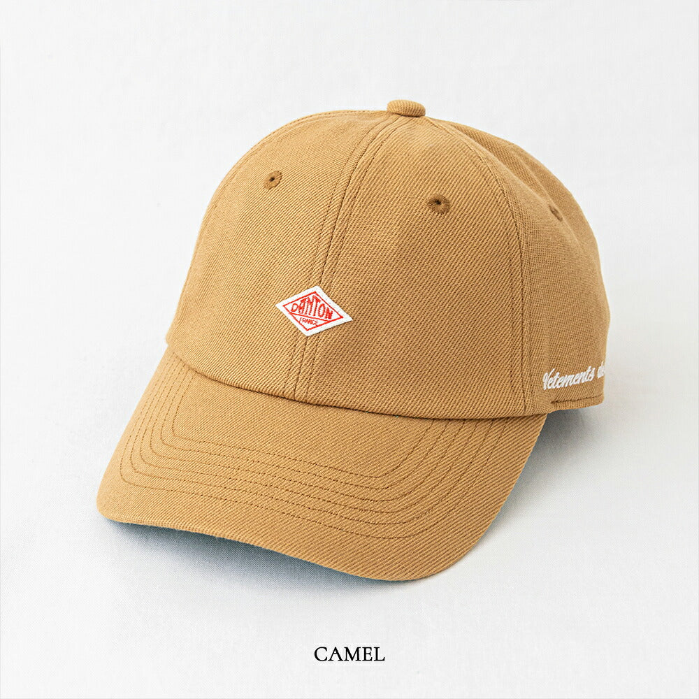 ダントン ポリエステルサージ 6パネルキャップ (DT-H0308 PEE) POLYESTER SERGE 6PANEL CAP DANTON(帽子)