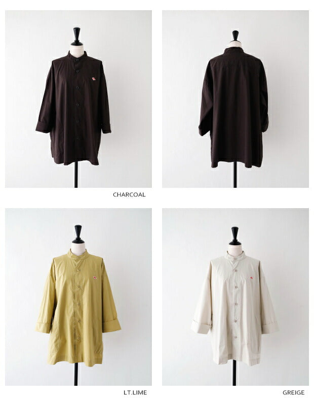 ダントンスタンドカラーコート(DT-A0294HCD)WEATHERBIOWASHERSTANDCOLLARLONGJACKETDANTON(レディース)【2023春夏】*送料無料*【後払い決済不可】*