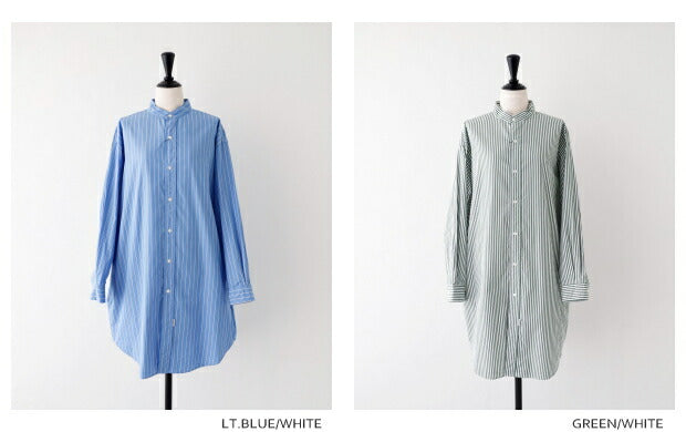 ジムフレックスストライプバンドカラーチュニック(GY-B0159MUL)MULTISTRIPEBANDCOLLARTUNICL/SGymphlex(レディース)【2023春夏】*送料無料*【後払い決済不可】*