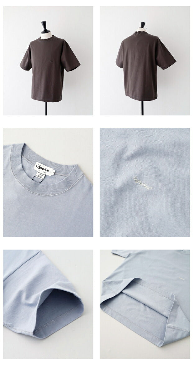ジムフレックスロゴ刺繍半袖ビッグTシャツ(J-9271HWJ)HEAVYWEIGHTJERSEYCREWNECKS/ST-SHIRTSGymphlex(メンズ)*送料無料*【後払い決済不可】【ポイント10倍】期間限定5/911:00〜5/181:59