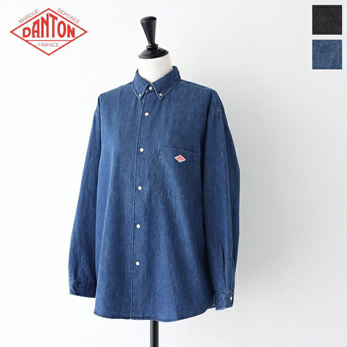 ダントンビエラ起毛プルオーバーシャツ(JD-3564VSS)COTTONFLANNELROUNDCOLLARP.OSHIRTL/SDANTON(レディース)【2023秋冬】*送料無料*【後払い決済不可】*