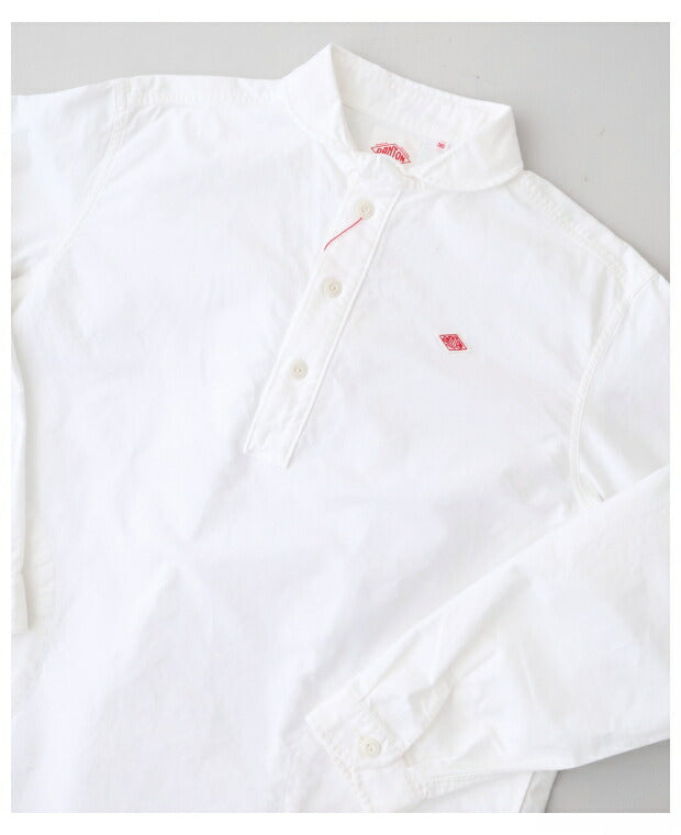 ダントンオックスフォード丸襟プルオーバーシャツ(DT-B0281SOX)OXFORDROUNDCOLLARP.OSHIRTL/SDANTON(レディース)【2024春夏】*送料無料*【後払い決済不可】*