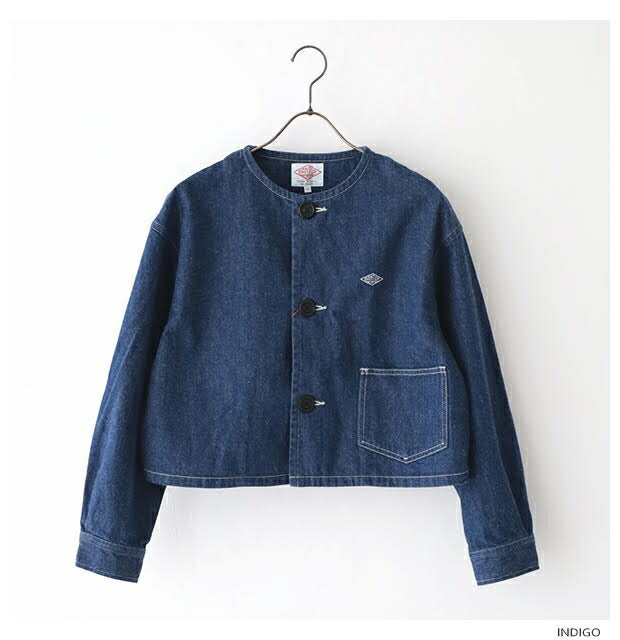 ダントンデニムダンガリードットボタンボタンダウンシャツ(DT-B0115DUG)DENIMDUNGAREEDOTBUTTONB.DSHIRTDANTON(レディース)【2024春夏】*送料無料*【後払い決済不可】*