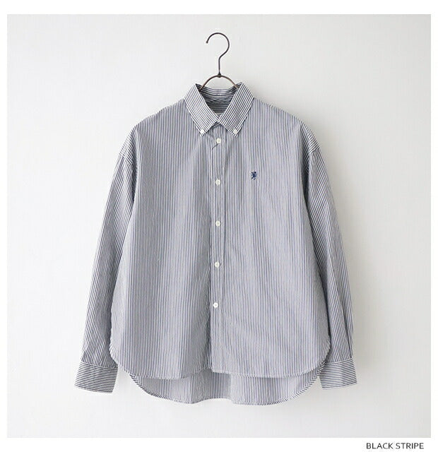ジムフレックスライトデニムボタンダウンシャツ(GY-B0197SDM)LIGHTDENIMB.D.SHIRTL/SGymphlex(レディース)【2023秋冬】*送料無料*【後払い決済不可】【ポイント10倍】期間限定3/2120:00〜3/271:59