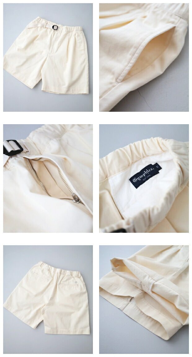 ジムフレックスコットンチノイージーショーツ(GY-E0181HDC)HIGHDENSITYCHINOCLOTHEASYSHORTPANTSGymphlex(レディース)【2024春夏】*送料無料*【後払い決済不可】*