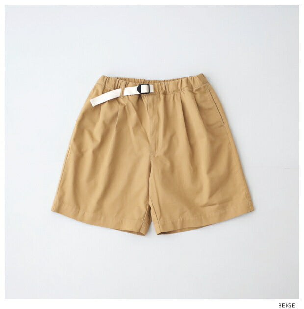 ジムフレックスコットンチノイージーショーツ(GY-E0181HDC)HIGHDENSITYCHINOCLOTHEASYSHORTPANTSGymphlex(レディース)【2024春夏】*送料無料*【後払い決済不可】*