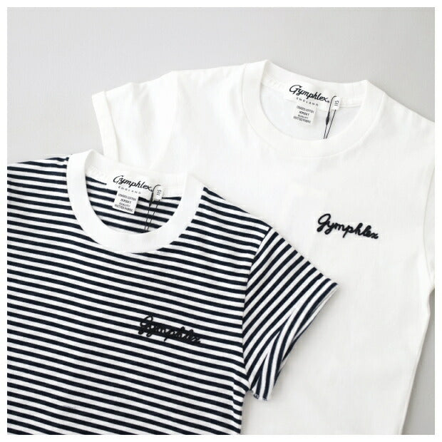 ジムフレックスキッズクルーネック半袖プルオーバー(J-1228CH)COMBEDCOTTONJERSEYT-SHIRTSGymphlex(キッズ)【2024春夏】*送料無料*【後払い決済不可】*