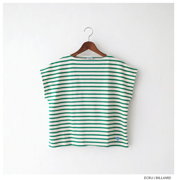オーシバルコットンロードフレンチスリーブTシャツ(B261)COTTONLOURDB261FRENCHSLEEVEBOATNECKP.O.ORCIVAL(レディース)【2024春夏】*送料無料*【後払い決済不可】*