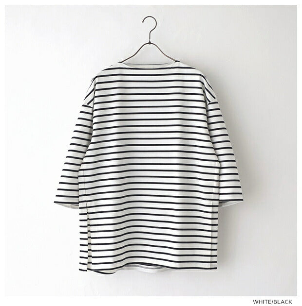 オーシバルワイドボートネックチュニックカットソー(OR-C0339MER)COTTONMERCERIZINGSTRIPEWIDEBOATNECKP.O.ORCIVAL(レディース)【2024春夏】*送料無料*【後払い決済不可】*