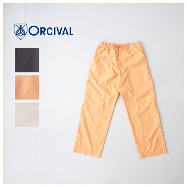 オーシバルオーガニックタイプライターイージーパンツ(OR-E0196TYG)ORGANICTYPEWRITEREASYPANTSORCIVAL(レディース)【2024春夏】*送料無料*【後払い決済不可】*