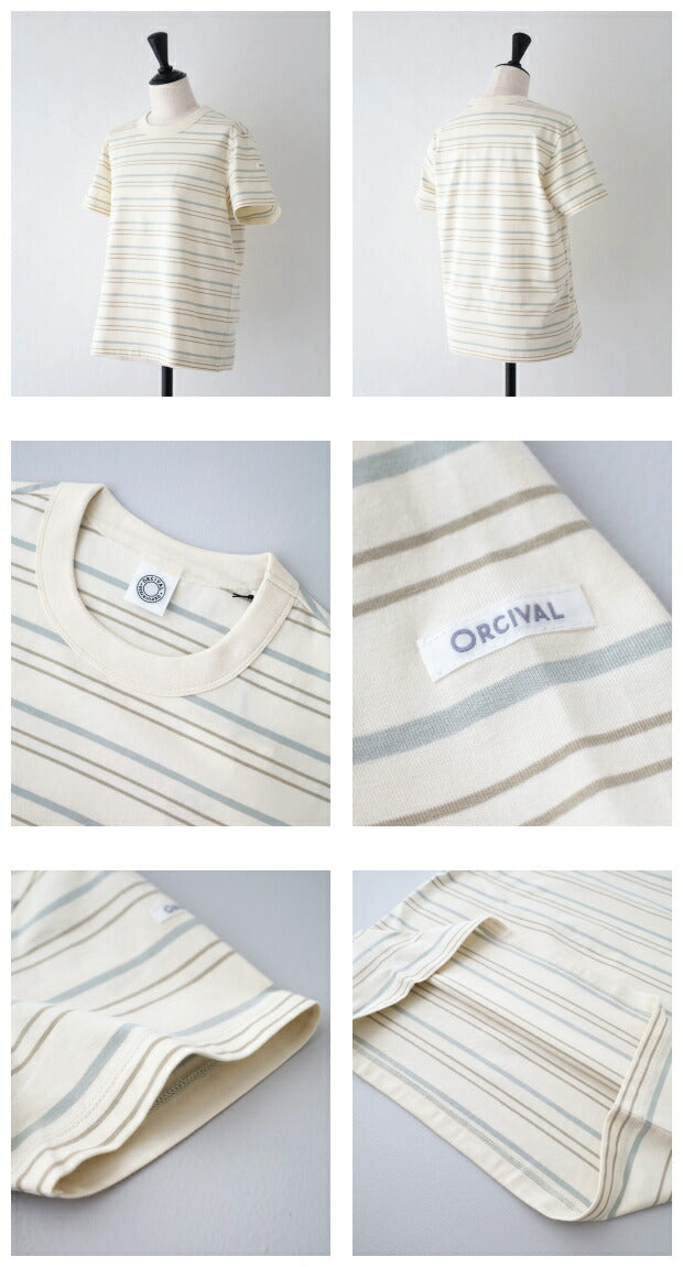オーシバルクルーネック半袖Tシャツ(OR-C0337CCF)STRETCHCREWNECKS/SP.O.ORCIVAL(レディース)【2024春夏】*送料無料*【後払い決済不可】*