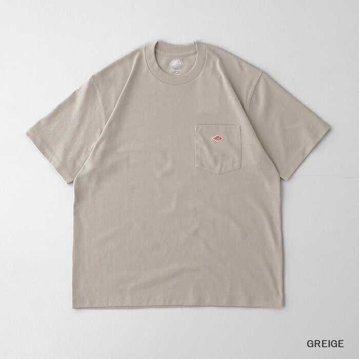 ダントンコットンポリエステルポケットTシャツ(DT-C0198TCB)T/COPENENDJERSEYPOCKETT-SHIRTDANTON(メンズ)【2025春夏】*送料無料*【後払い決済不可】*