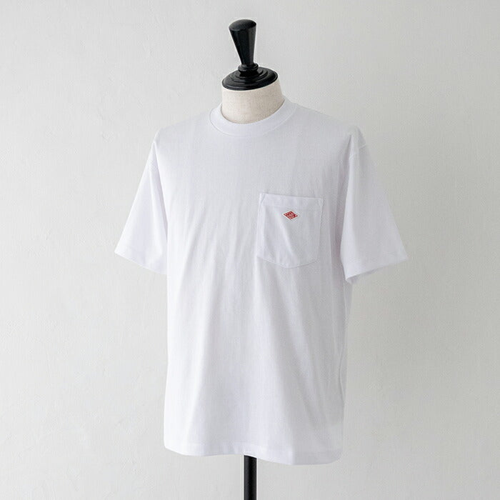 ダントンコットンポリエステルボーダーポケットTシャツ(DT-C0198TCB)T/COPENENDJERSEYPOCKETT-SHIRTDANTON(メンズ)【2024春夏】*送料無料*【後払い決済不可】*