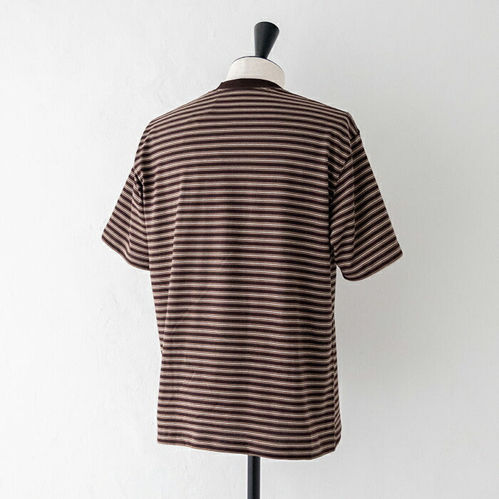 ダントンコットンポリエステルボーダーポケットTシャツ(DT-C0198TCB)T/COPENENDJERSEYPOCKETT-SHIRTDANTON(メンズ)【2024春夏】*送料無料*【後払い決済不可】*