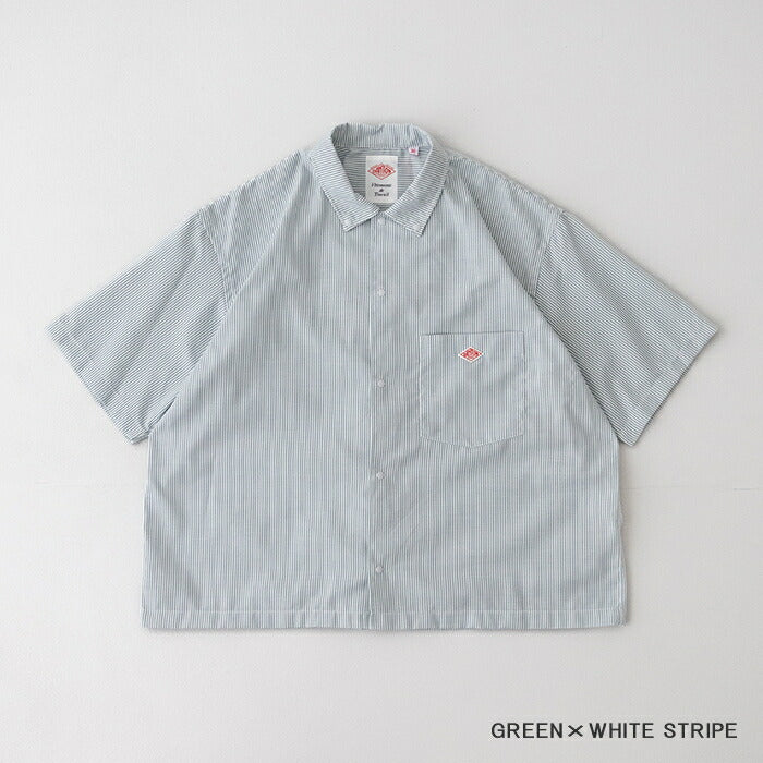 ダントンプランサーボタンダウン半袖シャツ(DT-B0336POD)POLYESTEROXFORDDOTBUTTONB.D.SHORTSHIRTS/SDANTON(レディース)【2025春夏】*送料無料*【後払い決済不可】*