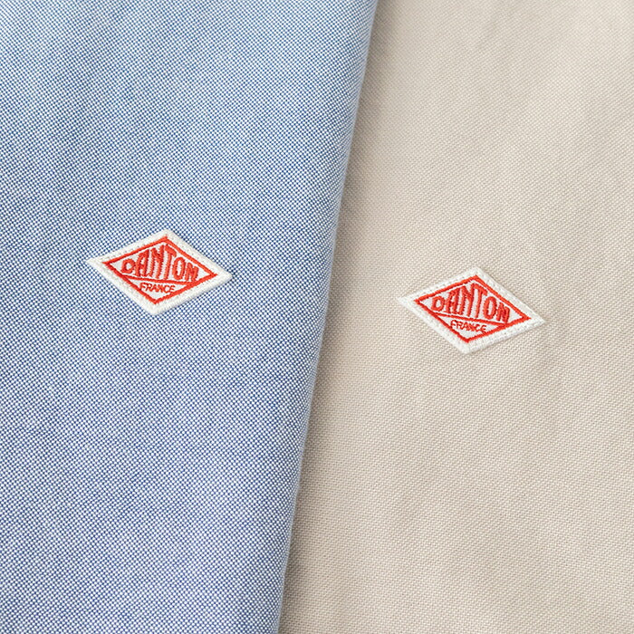 ダントンオックスフォード丸襟半袖プルオーバーシャツ(DT-B0284SOX)OXFORDROUNDCOLLARP.OSHIRTS/SDANTON(メンズ)【2024春夏】*送料無料*【後払い決済不可】*