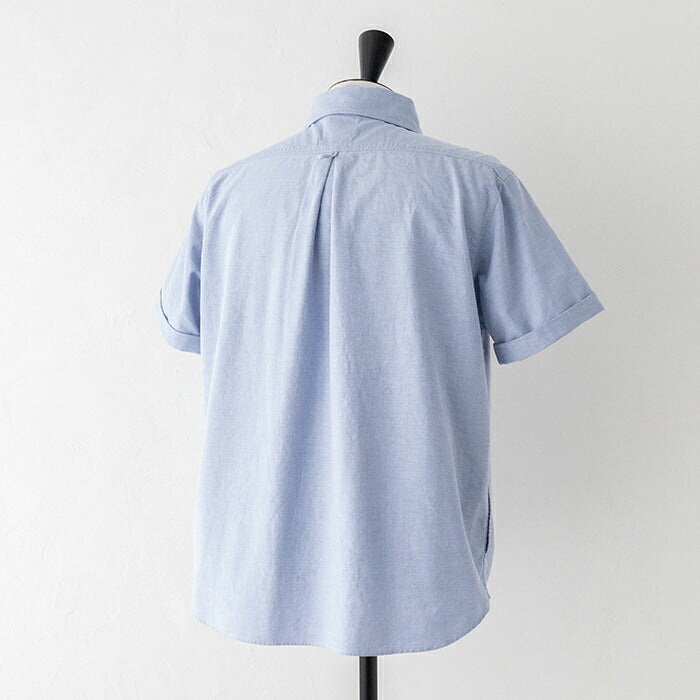 ダントンオックスフォード丸襟半袖プルオーバーシャツ(DT-B0284SOX)OXFORDROUNDCOLLARP.OSHIRTS/SDANTON(メンズ)【2024春夏】*送料無料*【後払い決済不可】*