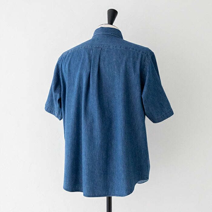 ダントンコットンリネンカバーオールシャツ(DT-B0240WCL)C/LWEATHERCLOTHCOVERALLSHIRTDANTON(メンズ)【2024春夏】*送料無料*【後払い決済不可】*