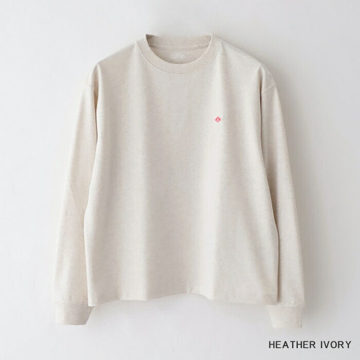 ダントンクルーネック長袖Tシャツ(DT-C0269TCB)T/COPENENDJERSEYLONGSLEEVET-SHIRTDANTON(レディース)【2025春夏】*送料無料*【後払い決済不可】*