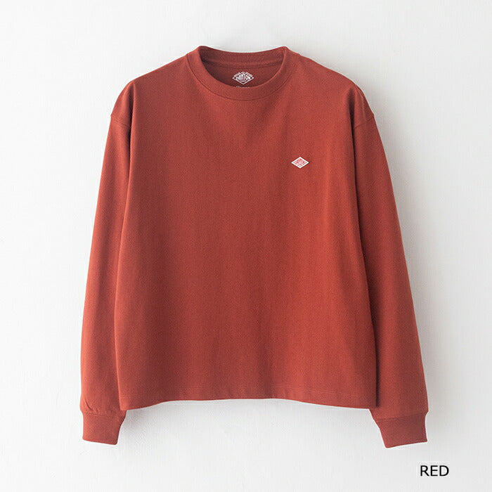ダントンクルーネック長袖Tシャツ(DT-C0269TCB)T/COPENENDJERSEYLONGSLEEVET-SHIRTDANTON(レディース)【2025春夏】*送料無料*【後払い決済不可】*