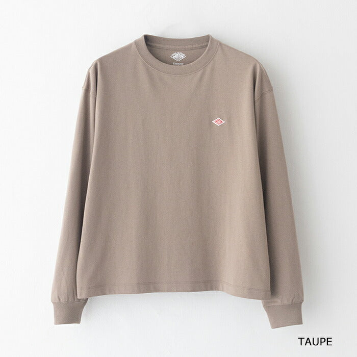 ダントンクルーネック長袖Tシャツ(DT-C0269TCB)T/COPENENDJERSEYLONGSLEEVET-SHIRTDANTON(レディース)【2025春夏】*送料無料*【後払い決済不可】*