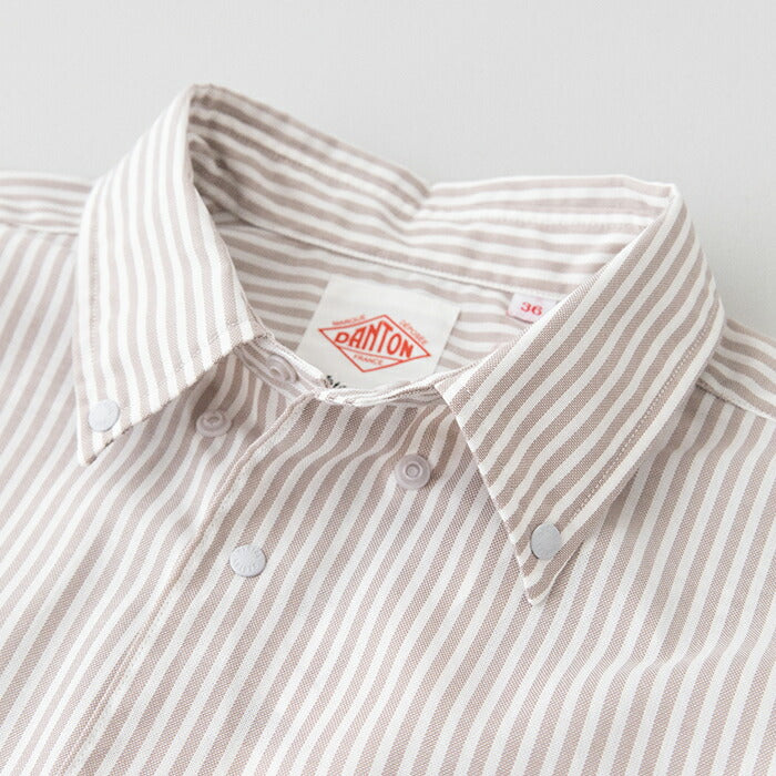 ダントンプランサーボタンダウンシャツ(DT-B0293POD)POLYESTEROXFORDDOTBUTTONB.D.SHIRTL/SDANTON(メンズ)【2025春夏】*送料無料*【後払い決済不可】*