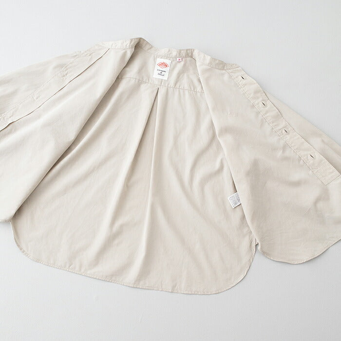 ダントンコットンポプリンバンドカラーシャツ(DT-B0341RPL)POPLINBANDCOLLARSHIRTDANTON(レディース)【2025春夏】*送料無料*【後払い決済不可】*