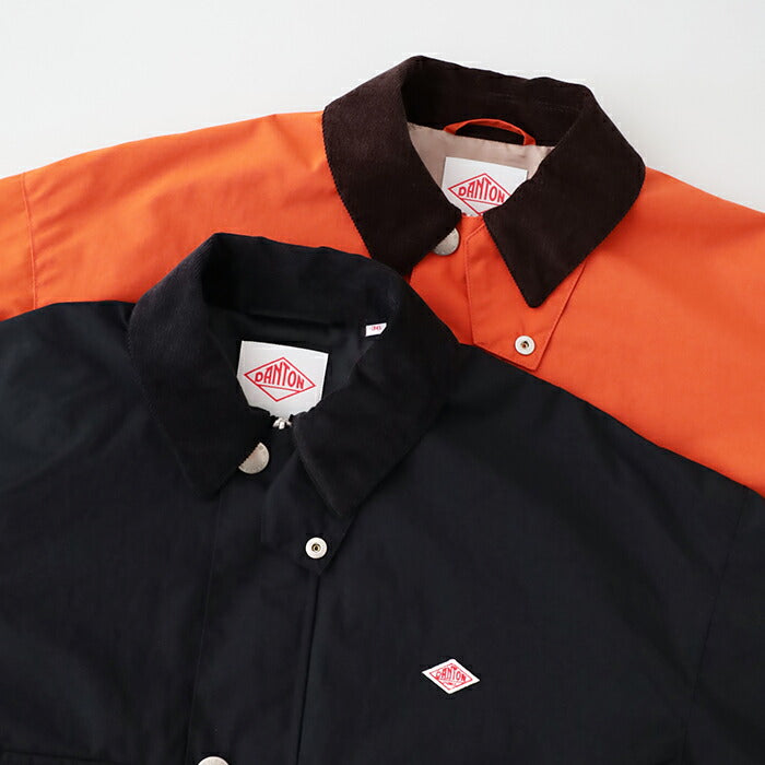 ダントンナイロンタフタカバーオールジャケット(DT-A0523NTF)NYLONTAFFETACOVERALLJACKETDANTON(レディース)【2024秋冬】*送料無料*【後払い決済不可】*