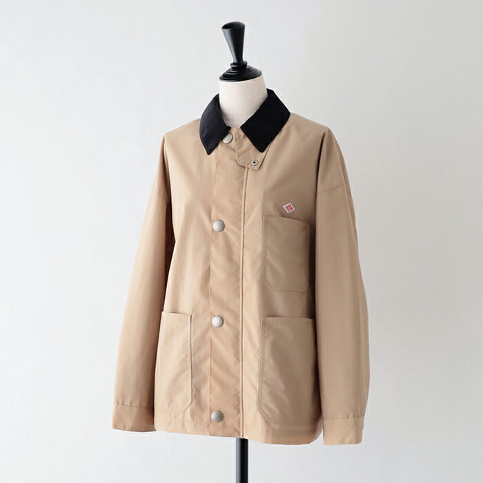 ダントン中綿ノーカラージャケット(DT-A0462PNT)POLYESTER/NYLONTAFFETACOLLARLESSJACKETDANTON(レディース)【2024秋冬】*送料無料*【後払い決済不可】*