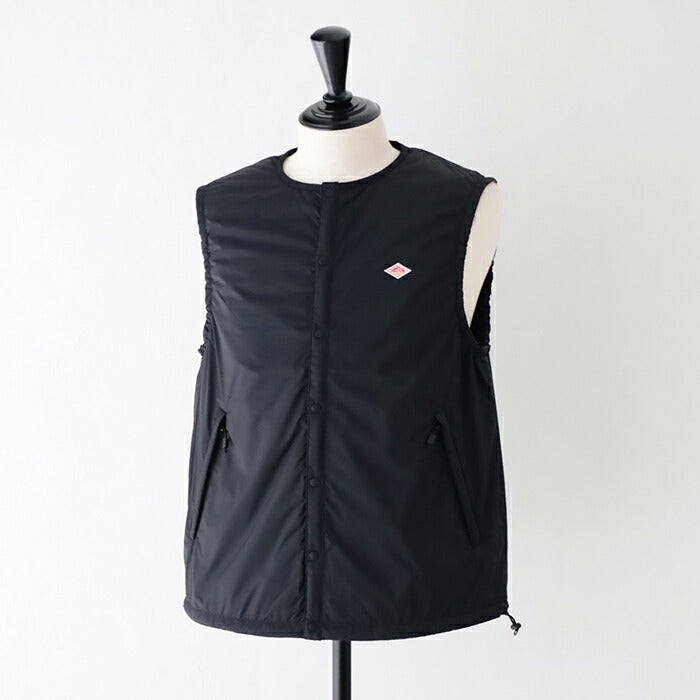 ダントンインナーダウンクルーネックベスト(DT-A0026NNF)NYLONTAFFETAINNERDOWNCREWNECKVESTDANTON(メンズ)【2024秋冬】*送料無料*【後払い決済不可】*
