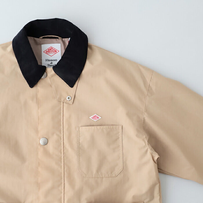 ダントンナイロンカバーオールジャケット(DT-A0467NTF)NYLONTAFFETACOVERALLJACKETDANTON(メンズ)【2024春夏】*送料無料*【後払い決済不可】*