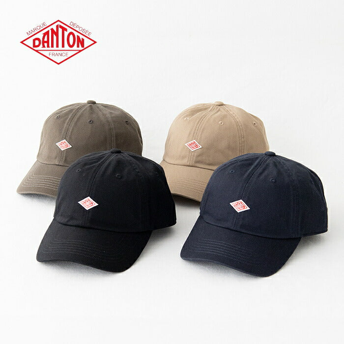ダントンコットンツイル6Pキャップ(DT-H0227TKC)CHINOCLOTH6PANELCAPDANTON(帽子)【2023秋冬】*送料無料*【後払い決済不可】*