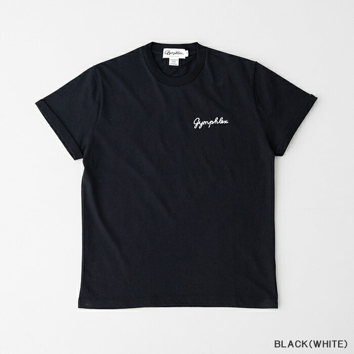 ジムフレックス刺繍ロゴTシャツ(GY-C0446COM)20/-COTTONJERSEYS/ST-SHIRTGYMPHLEX(レディース)【2025春夏】*送料無料*【後払い決済不可】*